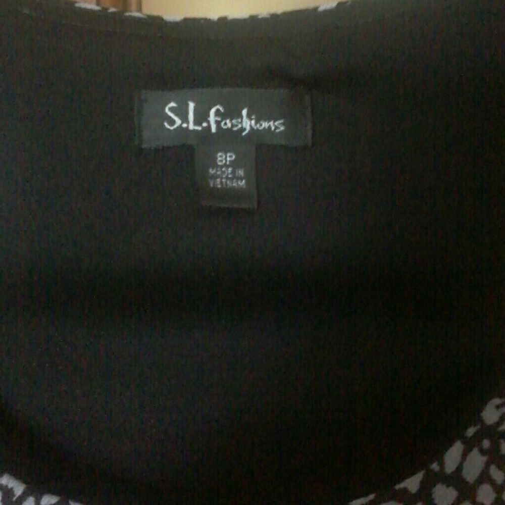 S.L. fashions petite dress - Picture 3 of 4